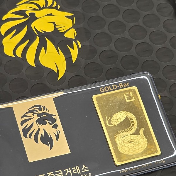 투자용 금으로 구매했어요