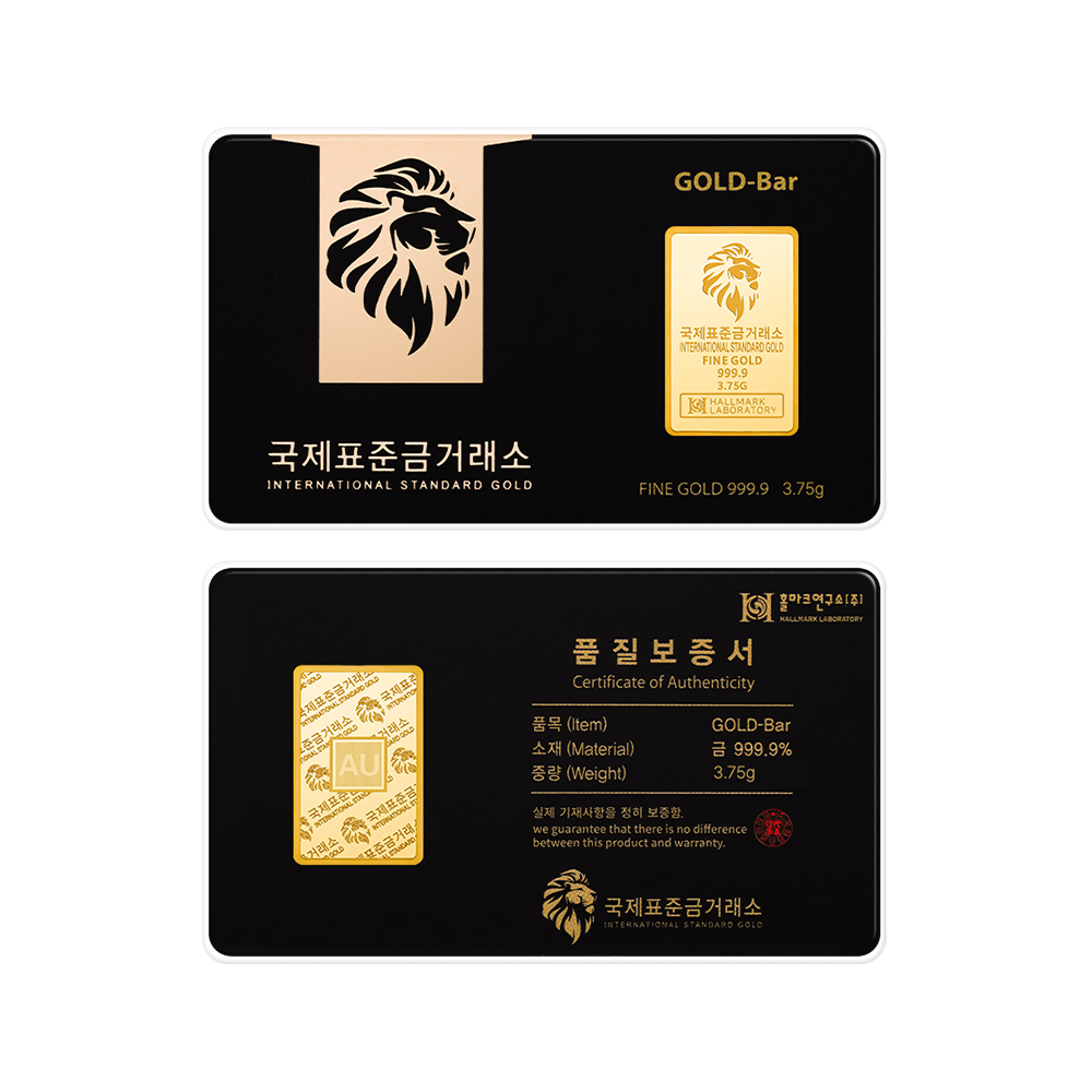 국제표준금거래소 ISG 골드바 3.75g