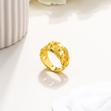 체인 컷팅 반지