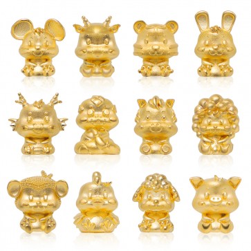 국제표준금거래소 십이지신+1 순금 피규어 3.75g