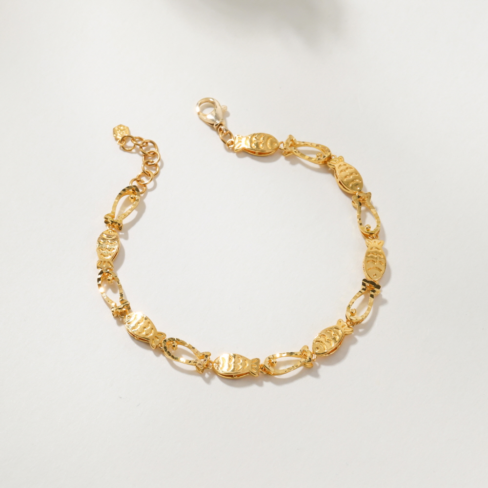 물고기 콤비 팔찌