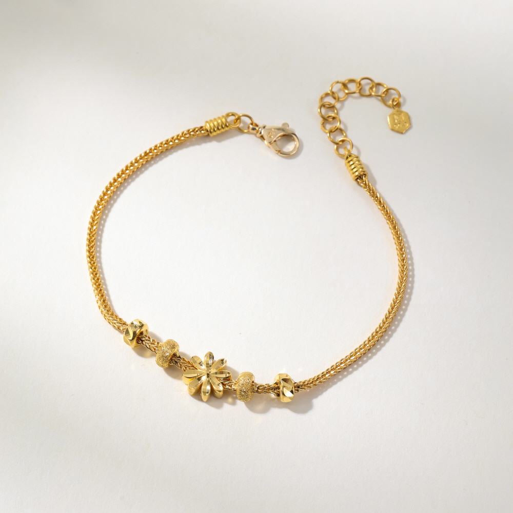 폭스 플라워 팔찌