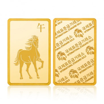 국제표준금거래소 ISG 말 골드바 37.5g