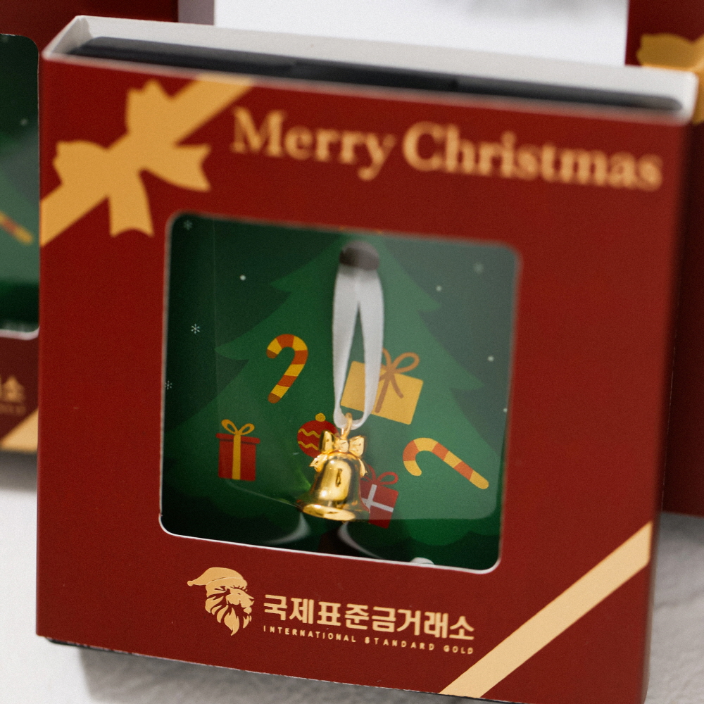 국제표준금거래소 골든벨 오너먼트 1g, 1.875g, 3.75g