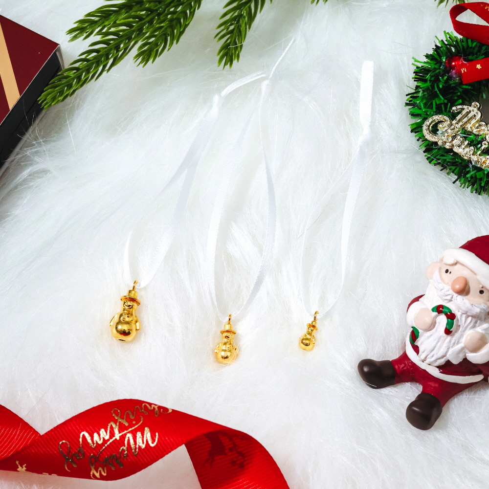 국제표준금거래소 눈사람 오너먼트 1g, 1.875g, 3.75g