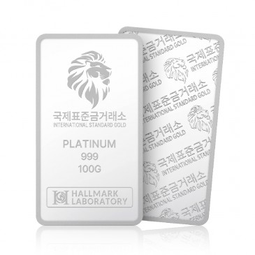 국제표준금거래소 ISG 플래티넘바 100g