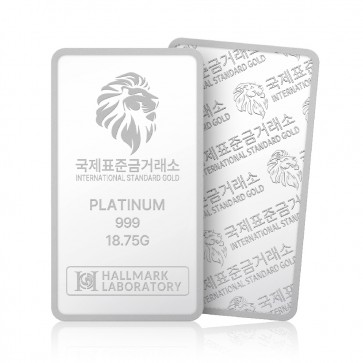 국제표준금거래소 ISG 플래티넘바 18.75g